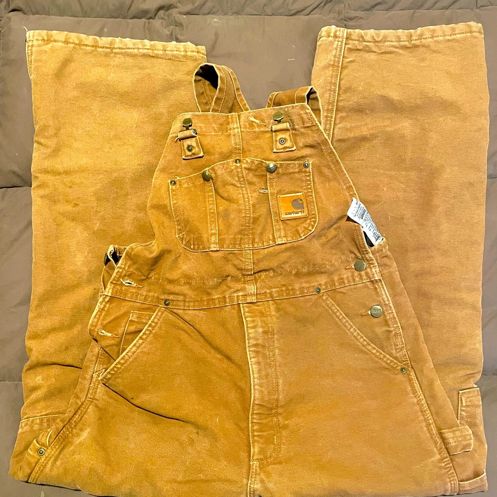 Insulated carhartt overalls